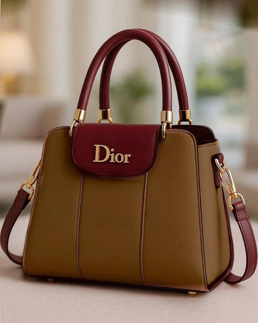 Women's PU Leather Plain Shoulder Bag