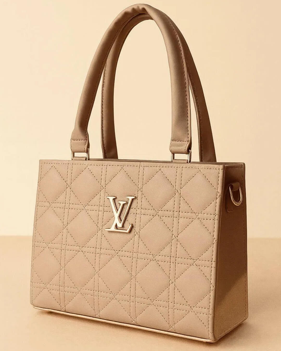 Women's PU Leather Plain Shoulder Bag