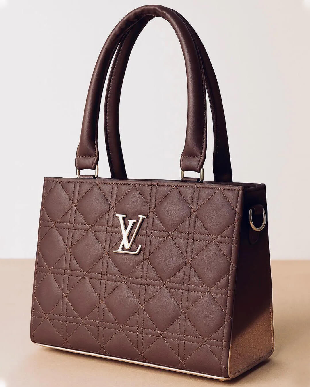 Women's PU Leather Plain Shoulder Bag