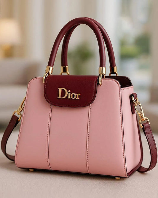 Women's PU Leather Plain Shoulder Bag