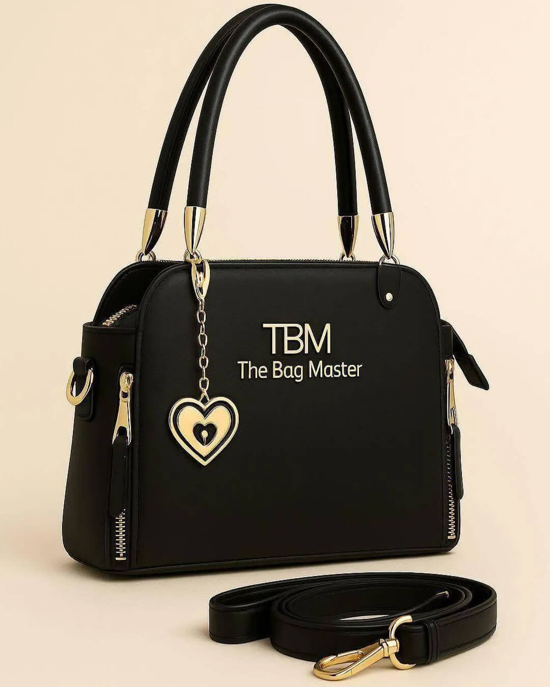 Women's PU Leather Plain Hand Bag