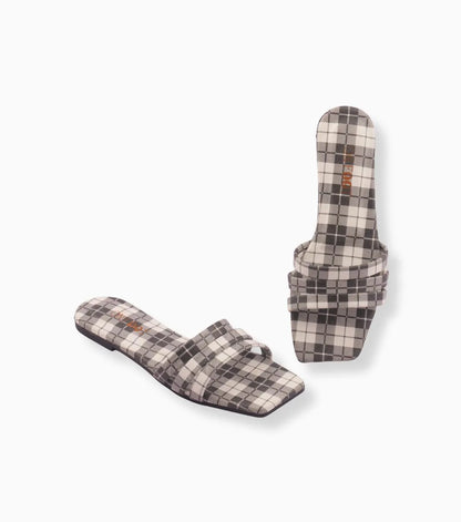 Women's Classic Check Chappal