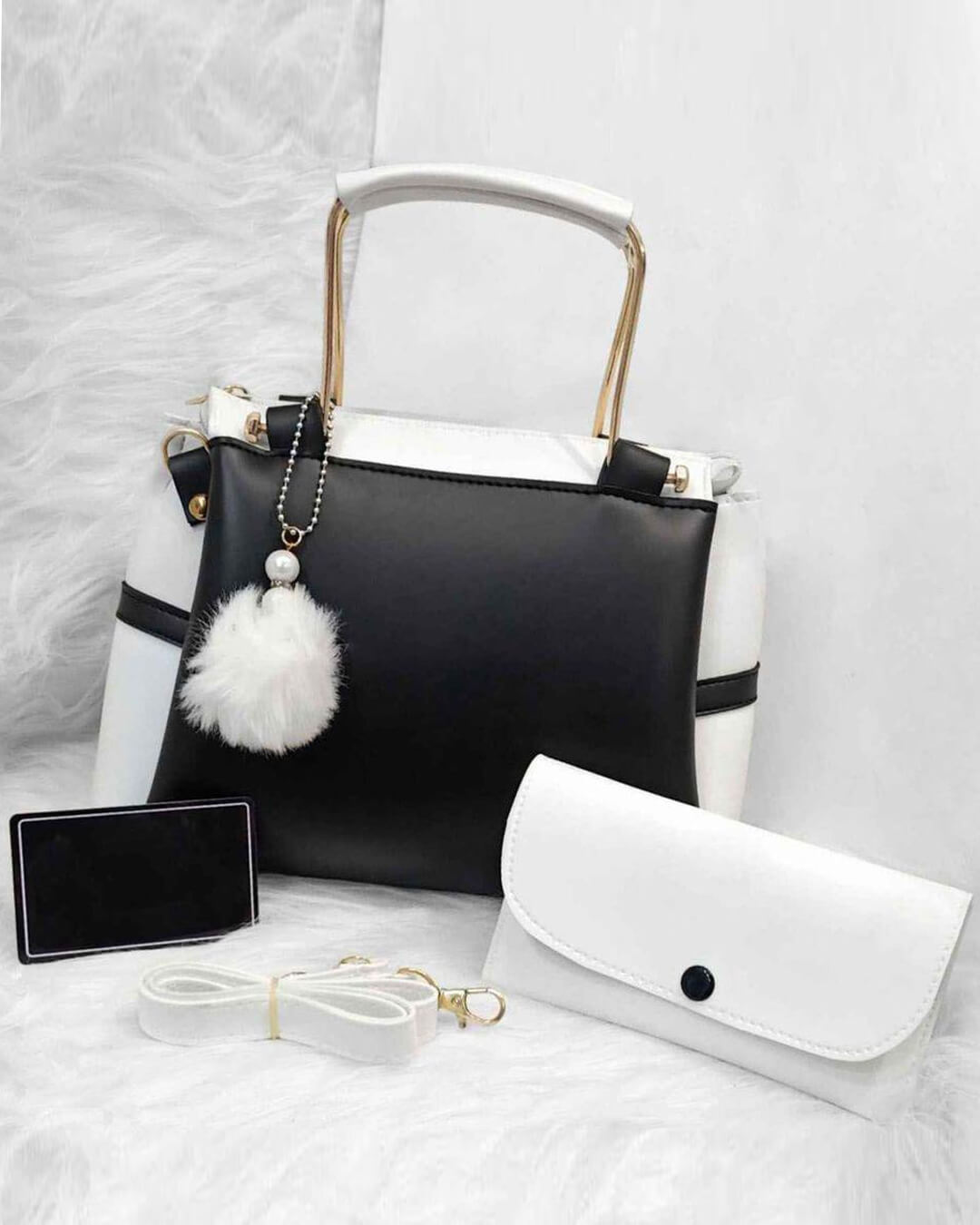 Girl's Rexine Plain Shoulder Bag