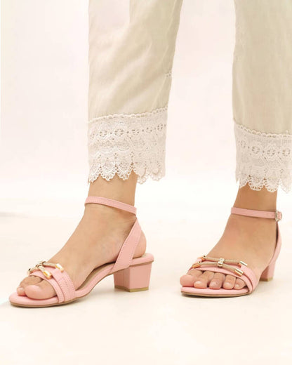 Women's Rexine Fancy Block Heels