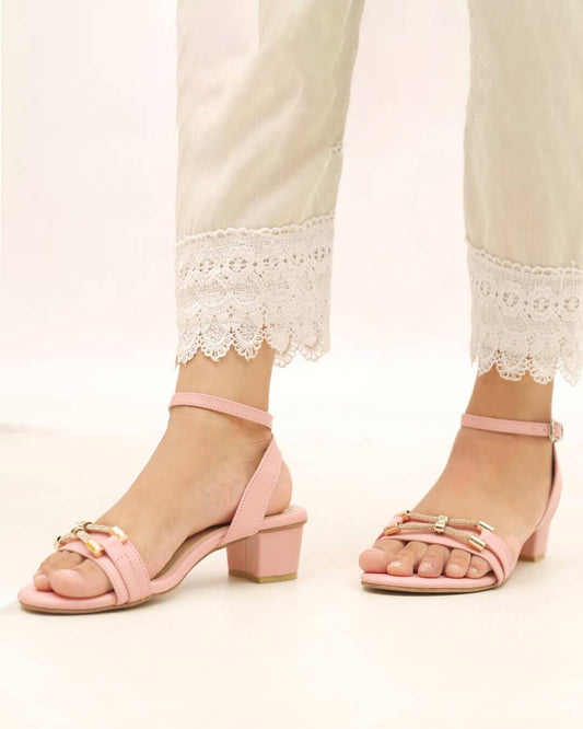 Women's Rexine Fancy Block Heels