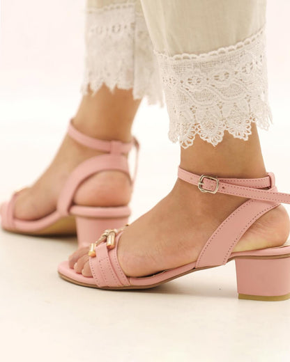 Women's Rexine Fancy Block Heels