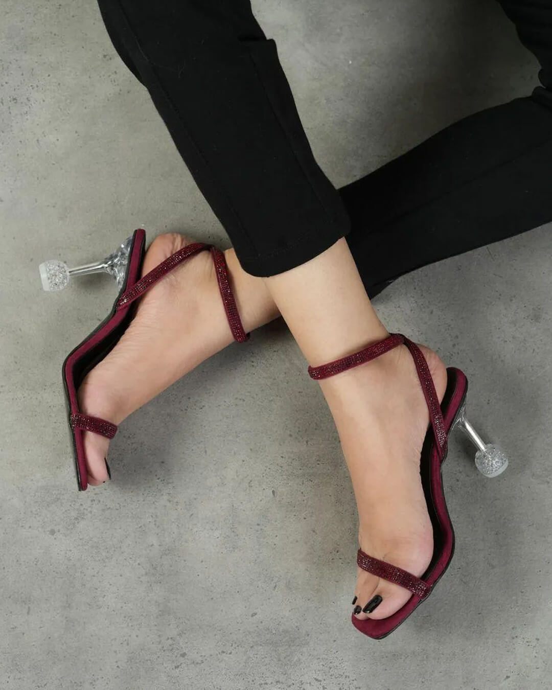 Fancy Women's Synthetic Leather Heels